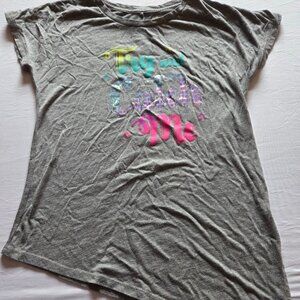6 Piece Mixed Girls Lot of Graphic Tee Shirts Size 14/16